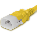 Plug (Male) : IEC 60320 C14 Locking (P-Lock) Color : Yellow