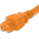 Connector (Female) : IEC 60320 C15 Color : Orange
