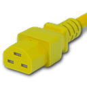Connector (Female) : IEC 60320 C21 Color : Yellow