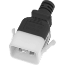 Plug (Male) : IEC 60320 C20 Locking (P-Lock) Color : Black