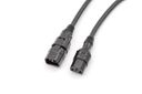 Zonit Z-Lock+ zC14 to zC13 locking power cord, black