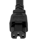 Connector (Female) : IEC 60320 C15 Color : Black