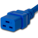 Connector (Female) : IEC 60320 C19 Color : Blue