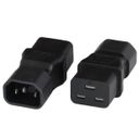 Adapter IEC 60320 C14 to C19 15A 250V BLACK