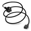 2.5M Black Type I Australia AS/NZS 3221 to IEC320 C19 15A 250V