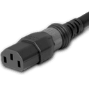 Connector (Female) : IEC 60320 C13 S-Lock (Universal Locking) Color : Black