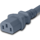 Connector (Female) : IEC 60320 C13 Color : Gray