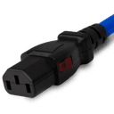 zLock Power Cord, Locking C14 to Locking C13, 17AWG x 0.6Meter, BLUE