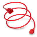 Plug (Male) : IEC 60320 C20 Connector (Female) : IEC 60320 C19 Color : Red
