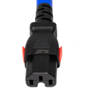 zLock Power Cord, Locking C14 to Locking C15, 14AWG x 0.6Meter, BLUE