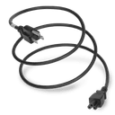 1FT Black Slim SVT NEMA 5-15P to IEC320 C5 10A 125V