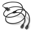 3FT 5-15P to 2x 5-15R 13A 125V SPLITTER Power Cord - BLACK