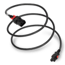 zLock-zC14-14-aC15-0.6m zLock Power Cord, Locking C14 to Locking C15, 14AWG x 0.6Meter, BLACK