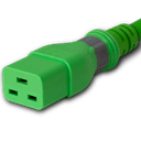 Connector (Female) : IEC 60320 C19 S-Lock (Universal Locking) Color : Green