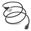 Plug (Male) : IEC 60320 C20 Locking (P-Lock) Connector (Female) : IEC 60320 C13 Color : Black
