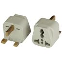 Adapter United Kingdom Plug to Universal 13A 250V Beige