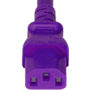 Connector (Female) : IEC 60320 C13 Color : Purple