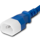 Plug (Male) : P-Lite C14 Color : Blue