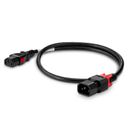 zLock Power Cord, Locking C14 to Locking C13, 14AWG x 3Meter, BLACK