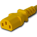Connector (Female) : IEC 60320 C13 Color : Yellow