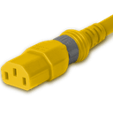 Connector (Female) : IEC 60320 C13 S-Lock (Universal Locking) Color : Yellow
