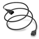Plug (Male) : IEC 60320 C14 Connector (Female) : IEC 60320 C19 Color : Black