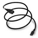 Z-Lock+ locking power cord, black