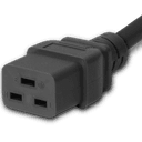 Connector (Female) : IEC 60320 C19 Color : Black