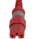 Connector (Female) : S-Lock C15 Color : Red