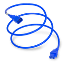 Plug (Male) : IEC 60320 C14 Cordage : 14awg-3c SJT Connector (Female) : IEC 60320 C15 Color : Blue