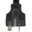 1FT Black Adapter NEMA 5-20P to NEMA L5-30R 20A 125V