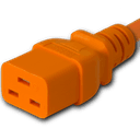 Connector (Female) : IEC 60320 C19 Color : Orange