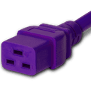 Connector (Female) : IEC 60320 C19 Color : Purple