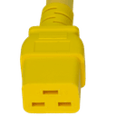 Connector (Female) : IEC 60320 C19 Color : Yellow