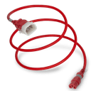 Connector (Female) : S-Lock C15 Plug (Male) : IEC 60320 C14 Locking (P-Lock) Color : Red