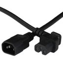 8ft iec60320 c14 to c15 right angle 15a 250v 14awg sjt power cord black Front.jpg