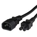 c14 to c5 25a 250v ul cul power cords black Front.jpg