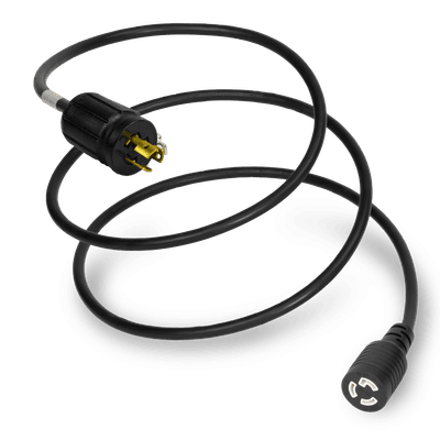 6FT Black Extension Cable NEMA L5-15P to NEMA L5-15R 15A 125V