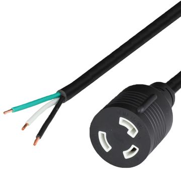NEMA L5-30R (Female) to OPEN (WHIPS PIGTAILS)