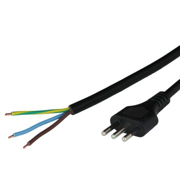 10A Italy CEI23-50 CEI23-16/VII to Open Ended Power Cords