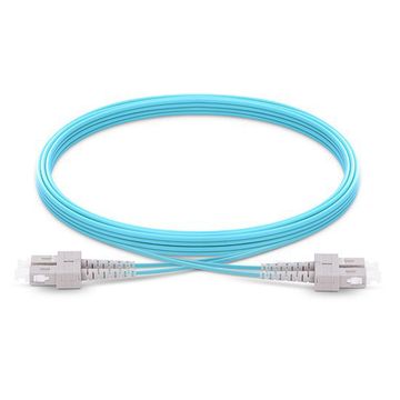 SC to SC, OM3 Multimode Duplex, 50/125 Fiber Optic Patch Cables