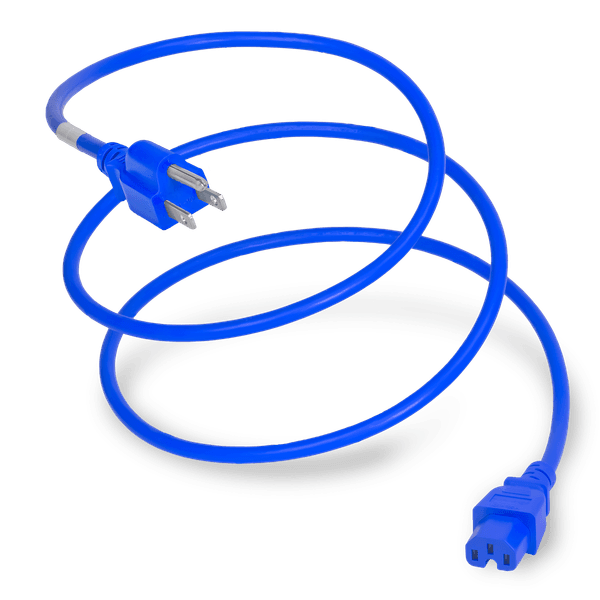 Blue 2 Feet C15 cord