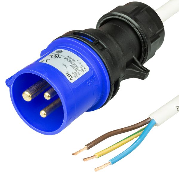 White 1.0 meter  cord
