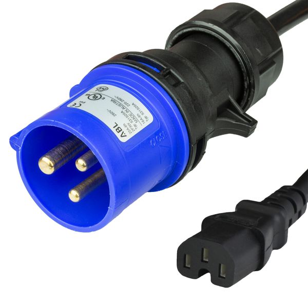 Black 3 Feet C15 cord