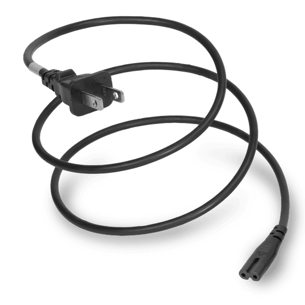 Black 1 Foot C7 cord