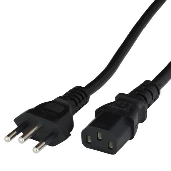 Black 6 Feet C13 cord