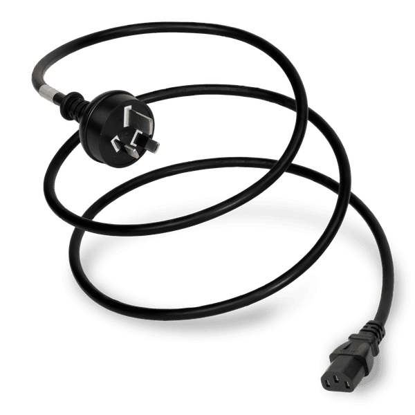 Black 2.5 meters C13 cord