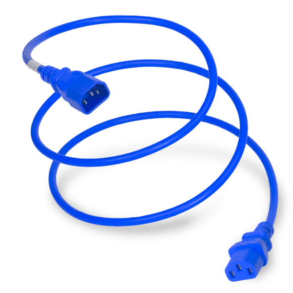 Blue 2 Feet C13 cord