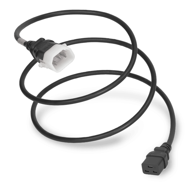 Black 2 Feet C19 cord