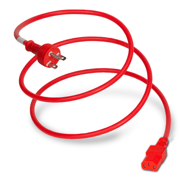 Red 6 Feet C13 cord
